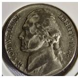 9 different types of silver war nickels: 1943 - P, D, S; 1944 - P, D, S; and 1945 - P, D, S.