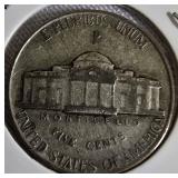 9 different types of silver war nickels: 1943 - P, D, S; 1944 - P, D, S; and 1945 - P, D, S.