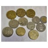 Foreign and Token Coins