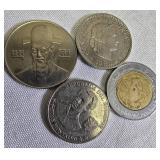 Foreign and Token Coins