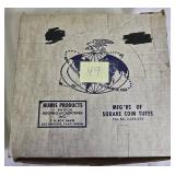 Box of 100 Nickel Plastic coin holders, each holds 40 nickels.