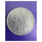 1890 P Morgan Silver Dollar Collector Series in Sleeve.
