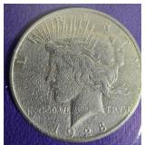 1928-S Peace Silver Dollar Collector's Series in Sleeve