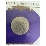 1935-S Peace Silver Dollar Collector's Series in Sleeve