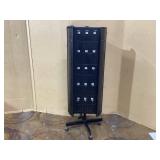 Three-Sided Pegboard Retail Display On Casters 61"x21" (Minor Damage)