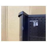 Three-Sided Pegboard Retail Display On Casters 61"x21" (Minor Damage)