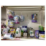 LOT OF Various Home Essential Merchandise (Laundry Detergent, Spin Mops, Dusters, Washing Machine Cleaners, & More!)