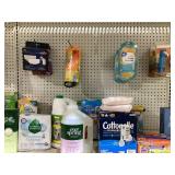 LOT OF Various Home Essential Merchandise (Laundry Detergent, Spin Mops, Dusters, Washing Machine Cleaners, & More!)