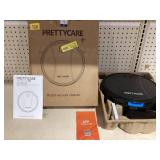 Prettycare C2 2 in 1 Robot Vacuum and Mop Combo Cleaner, Black