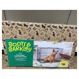 Boots & Barkley 2 Door Wire Collapsible Dog Crate - L - Black - 36 Inches (L), 25 Inches (H) x 23 Inches (W)