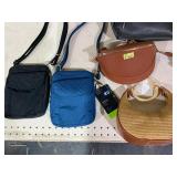 LOT OF Assorted Handbags & Travel Organizers - Puma, Travelon & More