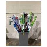 LOT OF Brooms & Mops