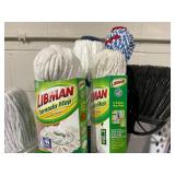 LOT OF Brooms & Mops