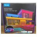 Govee Outdoor LED Strip Lights 65.6ft with Alexa and Google App Control $114.99 Retail - Brand New Govee Outdoor LED Strip Lights 65.6ft with Alexa and Google App Control $114.99 Retail - Brand New