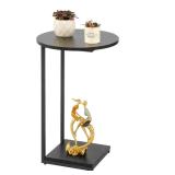 Small C Shaped End Table Black $34.99 Retail - Brand New Small C Shaped End Table Black $34.99 Retail - Brand New