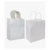 Paper Bags with Handles Bulk Pack White - Brand New Paper Bags with Handles Bulk Pack White - Brand New
