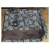 Large Overnight Bag with Handles and Zipper $44.99 Retail - Brand New Large Overnight Bag with Handles and Zipper $44.99 Retail - Brand New