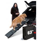 Dog Ramp for Car Travel 63' $78.99 Retail - Brand New Dog Ramp for Car Travel 63' $78.99 Retail - Brand New
