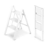 3 Step Ladder Foldable Step Stool Light Weight White $69.99 - Brand New 3 Step Ladder Foldable Step Stool Light Weight White $69.99 - Brand New