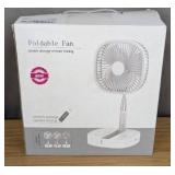 Folding Desk Fan 4 Speed Quiet Pink $39.99 Retail - Brand New Folding Desk Fan 4 Speed Quiet Pink $39.99 Retail - Brand New