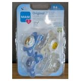 MAM Pacifiers 0-6 Months 4pk - Brand New MAM Pacifiers 0-6 Months 4pk - Brand New