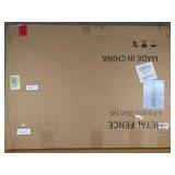 Decorative Garden Metal Fence 6 Panels 13ft by 36' $79.99 Retail - Brand New Decorative Garden Metal Fence 6 Panels 13ft by 36' $79.99 Retail - Brand New