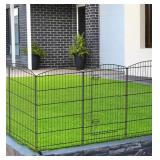 Decorative Garden Metal Fence 6 Panels 13ft by 36' $79.99 Retail - Brand New Decorative Garden Metal Fence 6 Panels 13ft by 36' $79.99 Retail - Brand New