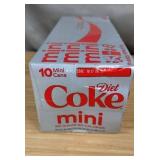 Diet Coke Mini 10 Pack - Brand New Diet Coke Mini 10 Pack - Brand New