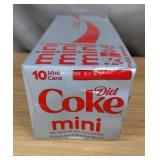 Diet Coke Mini 10 Pack - Brand New Diet Coke Mini 10 Pack - Brand New