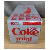 Diet Coke Mini 10 Pack - Brand New Diet Coke Mini 10 Pack - Brand New