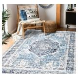 Area Rug 5'3' x 7' Grey $44.99 Retail - Brand New Area Rug 5'3' x 7' Grey $44.99 Retail - Brand New