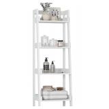 4 Tier Ladder Shelf White $75.99 Retail - Brand New 4 Tier Ladder Shelf White $75.99 Retail - Brand New