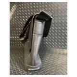 TUMI Leather Messenger Bag - Black Crossbody With Front Flap TUMI Leather Messenger Bag - Black Crossbody With Front Flap