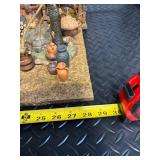 Nativity Scene Display with Stable & Village Accessories - 28 Inch Base Nativity Scene Display with Stable & Village Accessories - 28 Inch Base