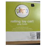 Circo Rolling Toy Cart - Gray Finish Circo Rolling Toy Cart - Gray Finish