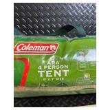 Coleman ARA 4-Person Tent - 9' x 7' Size Coleman ARA 4-Person Tent - 9' x 7' Size
