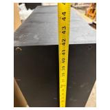 Black 4-Shelf Bookcase - Narrow Floor-Standing Storage Shelf Black 4-Shelf Bookcase - Narrow Floor-Standing Storage Shelf