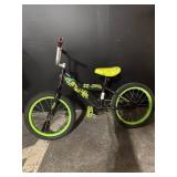 Teenage Mutant Ninja Turtles Kids Bike 16-Inch Black with Neon Green Rims Teenage Mutant Ninja Turtles Kids Bike 16-Inch Black with Neon Green Rims
