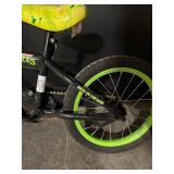 Teenage Mutant Ninja Turtles Kids Bike 16-Inch Black with Neon Green Rims Teenage Mutant Ninja Turtles Kids Bike 16-Inch Black with Neon Green Rims