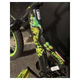 Teenage Mutant Ninja Turtles Kids Bike 16-Inch Black with Neon Green Rims Teenage Mutant Ninja Turtles Kids Bike 16-Inch Black with Neon Green Rims