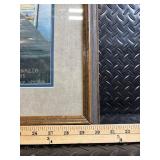 Lake Scene Framed Print by S. Innazzo - Edition 124/650, 1995 Lake Scene Framed Print by S. Innazzo - Edition 124/650, 1995