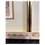 Nautical Harbor Prints - Arch-Top Pair in Gold Frames Nautical Harbor Prints - Arch-Top Pair in Gold Frames