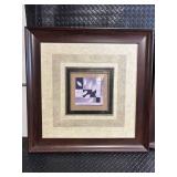 J Pike Leaf Print Framed Art - Edition 76/99 - Set of 2 J Pike Leaf Print Framed Art - Edition 76/99 - Set of 2