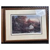 Apple River Marshlands & Autumn Shoreline Framed Prints (Lot of 2) Apple River Marshlands & Autumn Shoreline Framed Prints (Lot of 2)