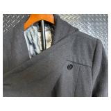 Jennifer Lopez Belted Wool-Blend Trench Coat - XL Jennifer Lopez Belted Wool-Blend Trench Coat - XL