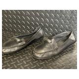 Coach Leather Loafers - Black - Slip-On Moccasin Style Coach Leather Loafers - Black - Slip-On Moccasin Style