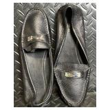 Coach Leather Loafers - Black - Slip-On Moccasin Style Coach Leather Loafers - Black - Slip-On Moccasin Style