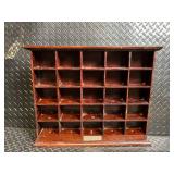 Wooden Multi-Drawer Cabinet - Vintage Small Parts Organizer Wooden Multi-Drawer Cabinet - Vintage Small Parts Organizer