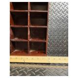 Wooden Multi-Drawer Cabinet - Vintage Small Parts Organizer Wooden Multi-Drawer Cabinet - Vintage Small Parts Organizer