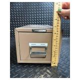 Steelmaster Receipts Cabinet - Compact Desk Receipt Drawer Steelmaster Receipts Cabinet - Compact Desk Receipt Drawer
